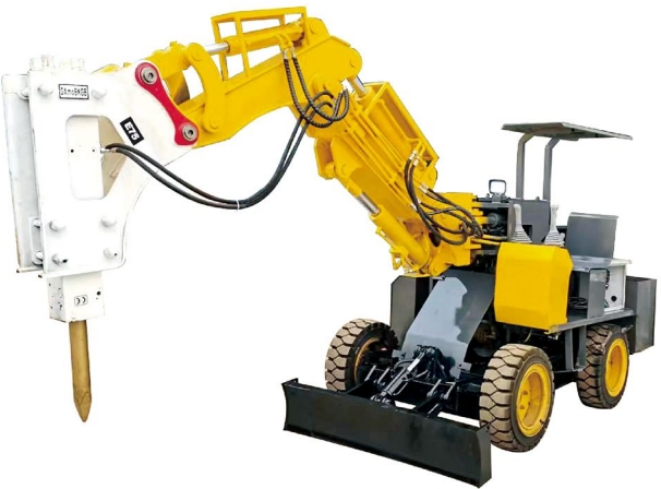 ZWY-75轮胎式巷道掘进破碎机